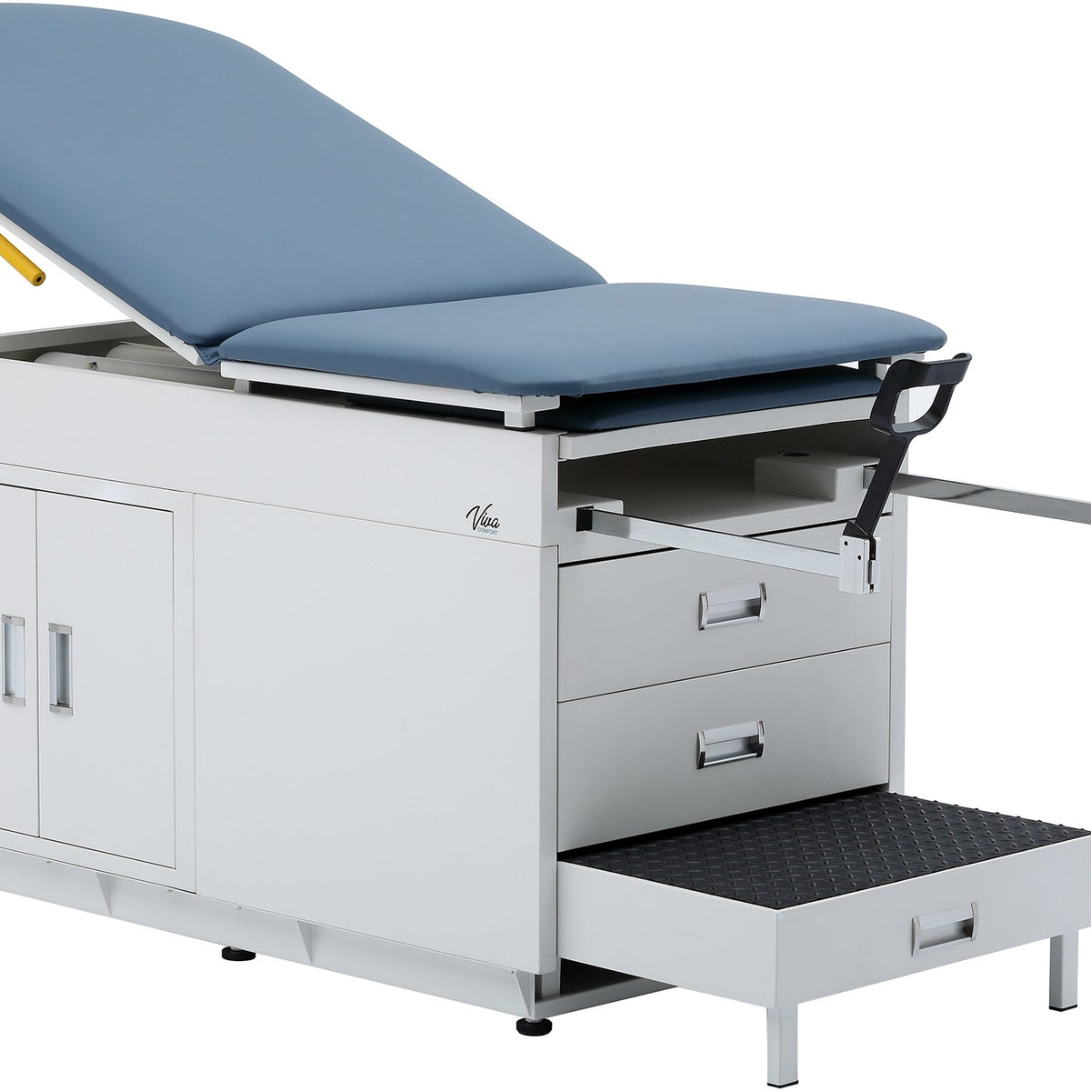 Grande Exam Table with Stirrups – Viva Comfort