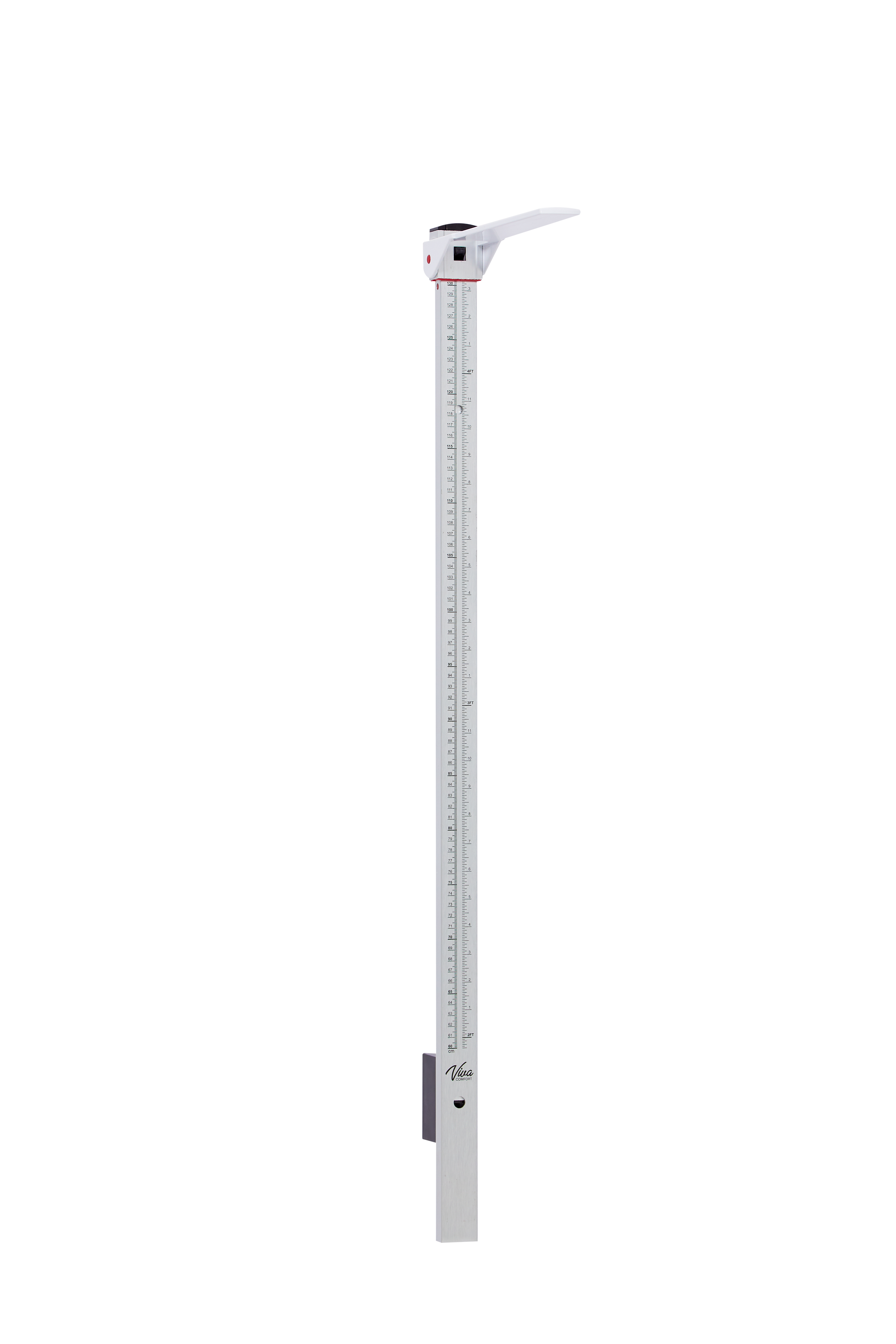 Aluminum Wall-Mounted Height Measuring Rod