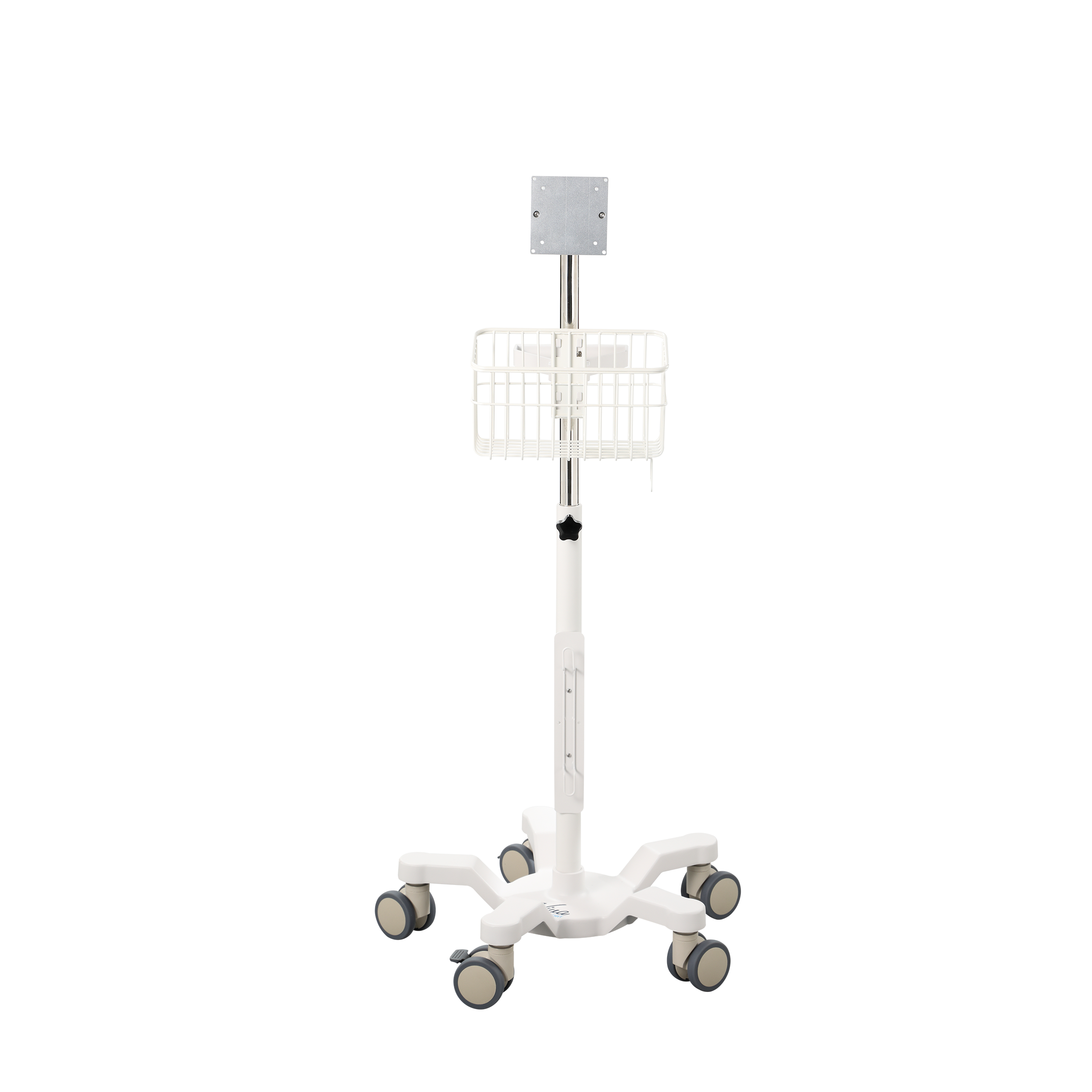 Universal Mobile Cart With Welch Allyn Connex Mounting Plate