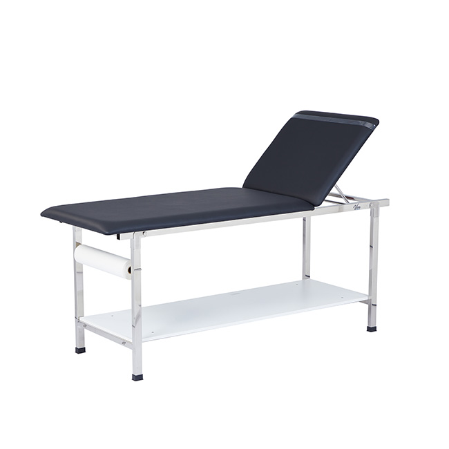 Noble-Line Treatment Table with Shelf and Adjustable Back