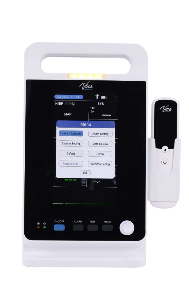 Omni Vital Sign Patient Monitor, with Infrared Thermometer - Image 9