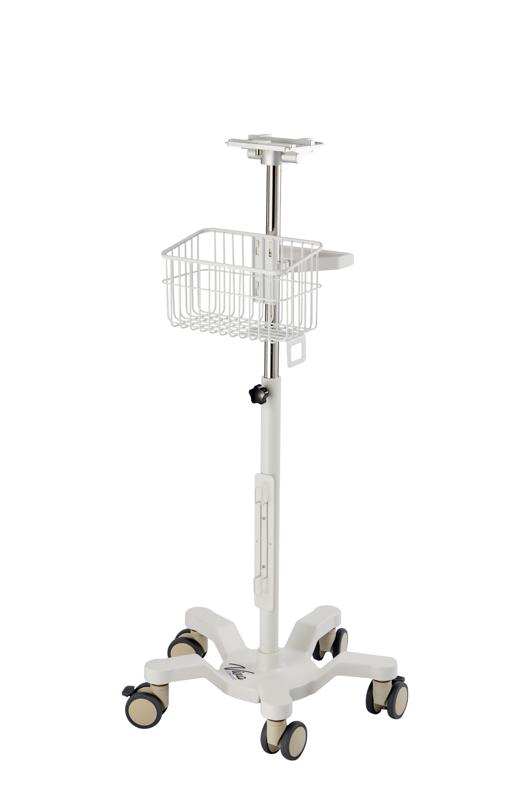 Universal Mobile Cart with Edan Monitors M3 Series Mounting Plate
