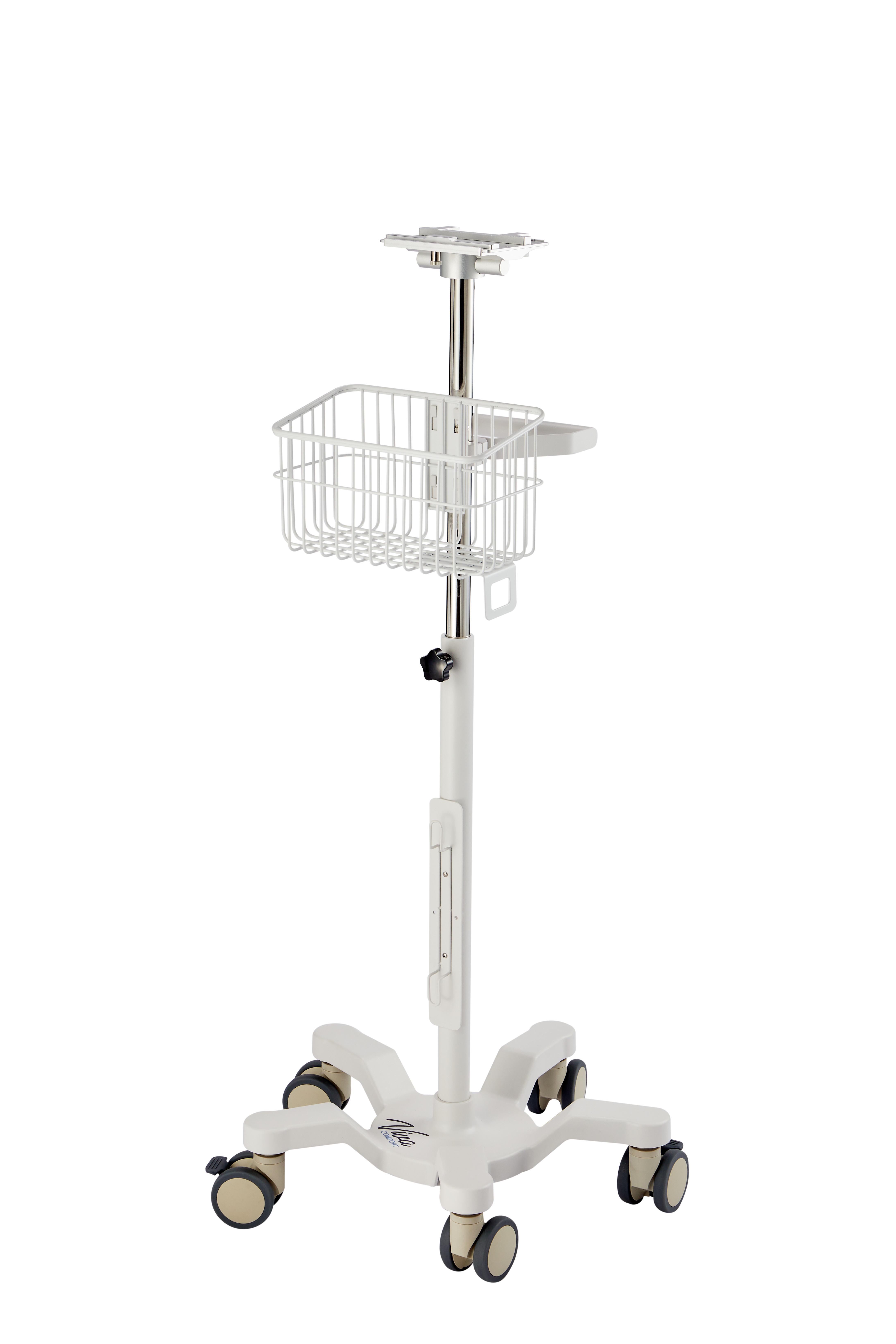 Universal Mobile Cart with Edan Monitors M3 Series Mounting Plate