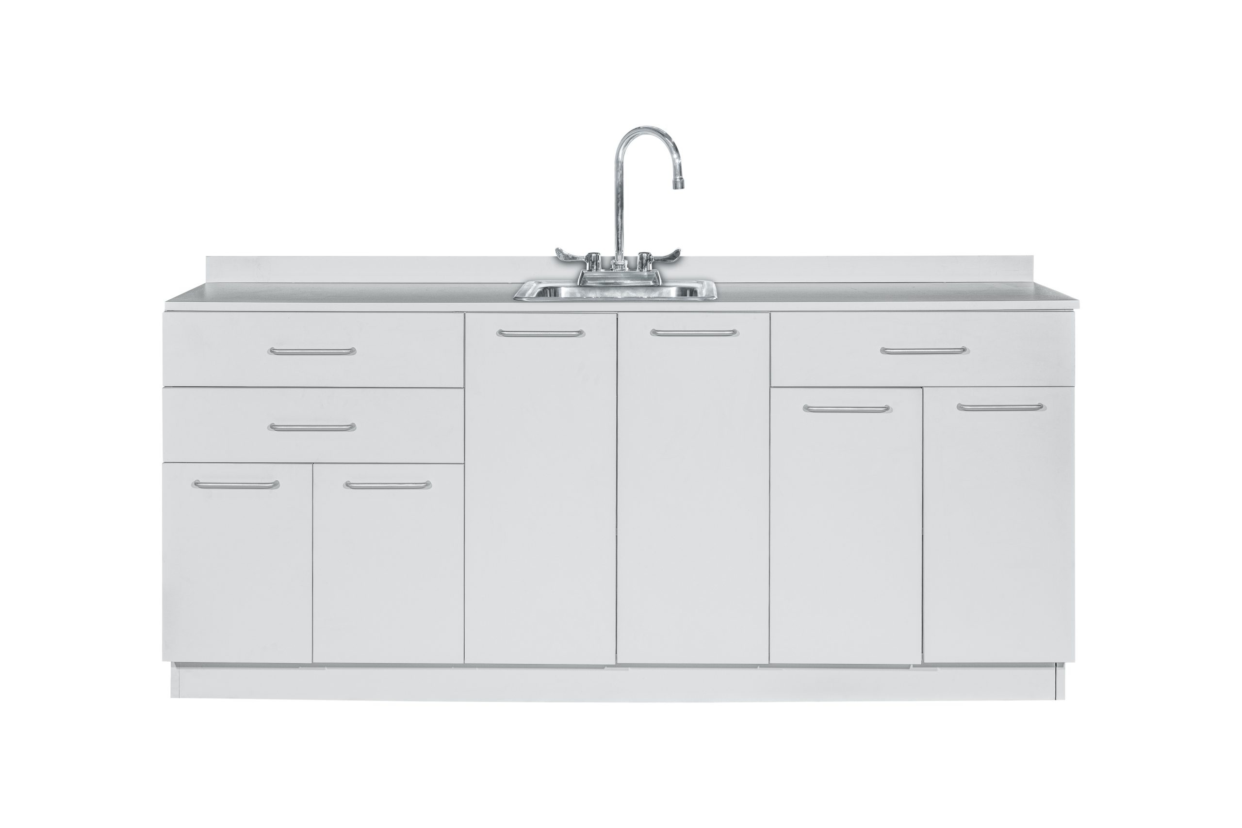 Viva Comfort 72 Inch Base Cabinet with Center Sink